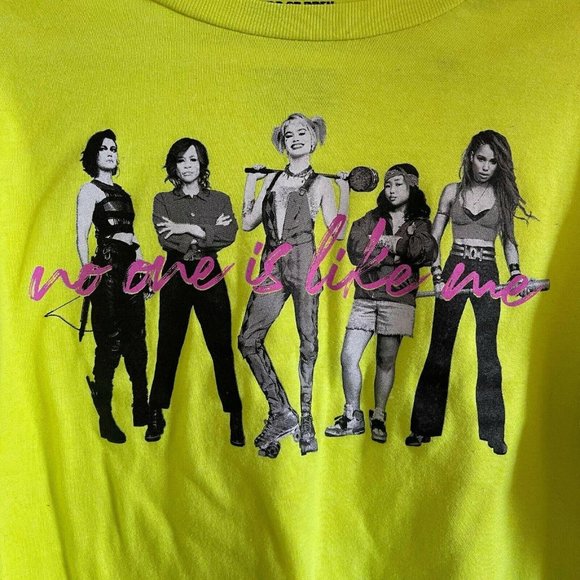 Neon Green Graphic Crop Top - Picture 4 of 7